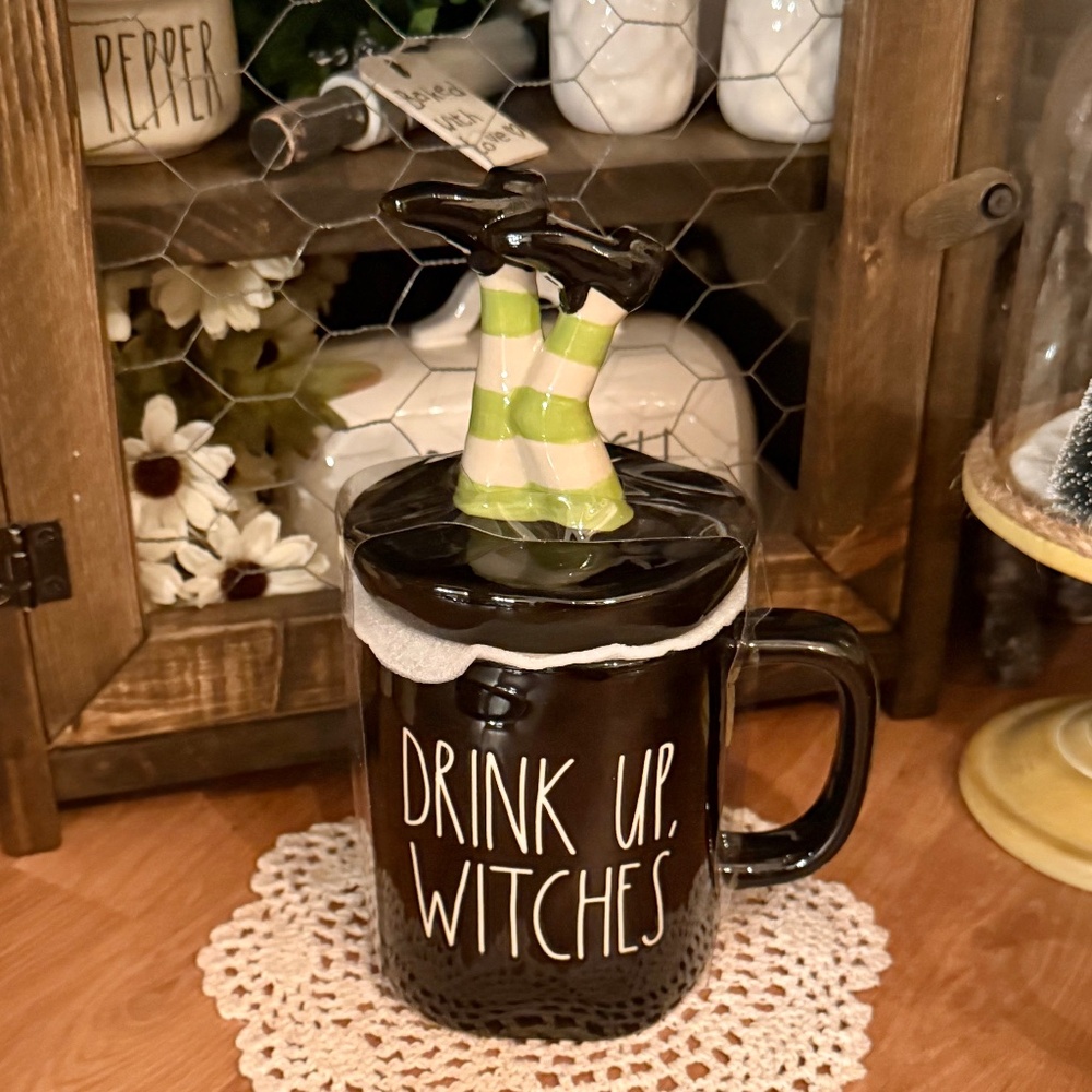 Rae Dunn Drink Up Witches